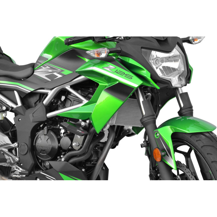 CRASH PADS KIT FOR KAWASAKI Z125 (18-20) + crossbar