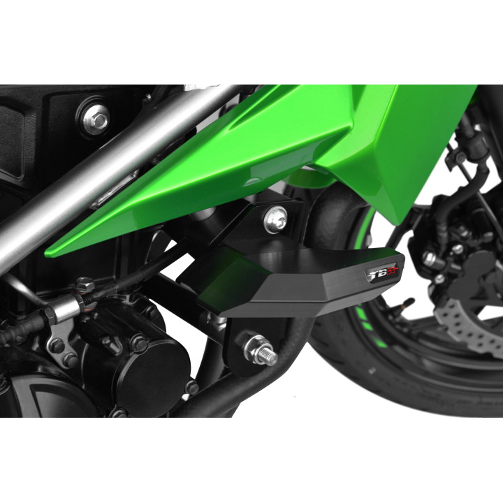 CRASH PADS KIT FOR KAWASAKI Z125 (18-20) + crossbar