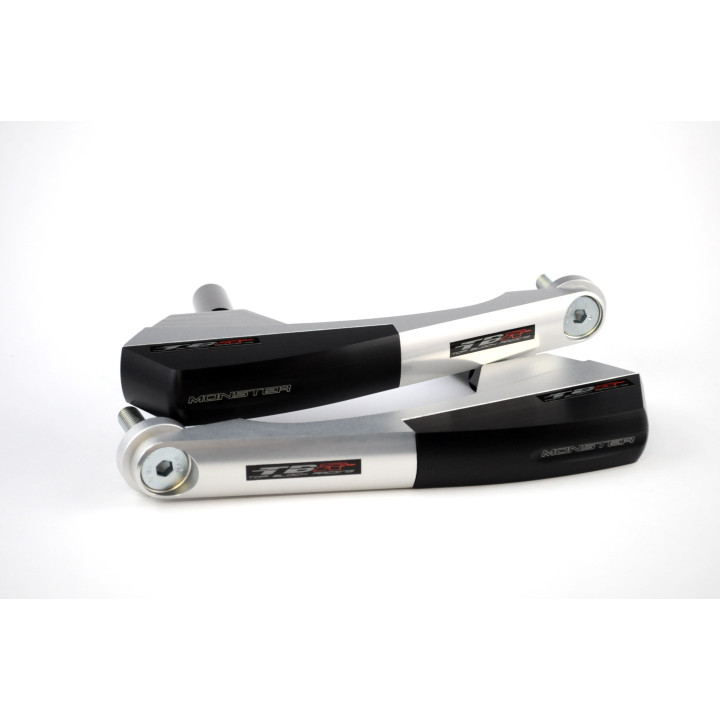 KIT PATINS DUCATI MONSTER 696 (07-14), 796 (10-14),1100 (08-12) + bar