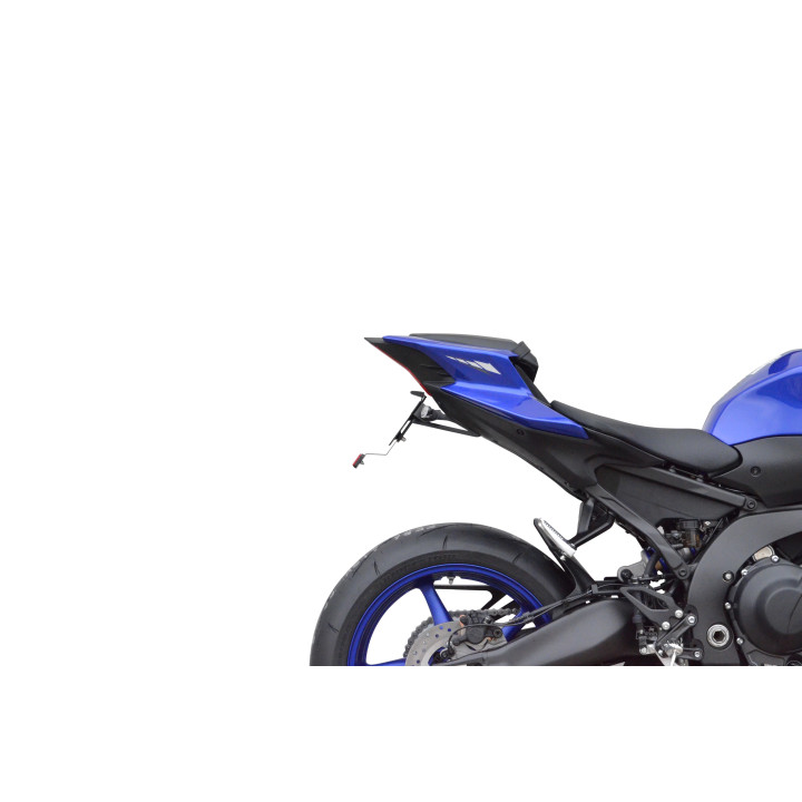 SUPPORT DE PLAQUE AVEC ECLAIREUR YAMAHA R9 (25)