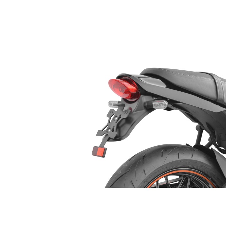 LICENSE PLATE HOLDER + MUDGUARD FOR KAWASAKI Z650RS (22-23)