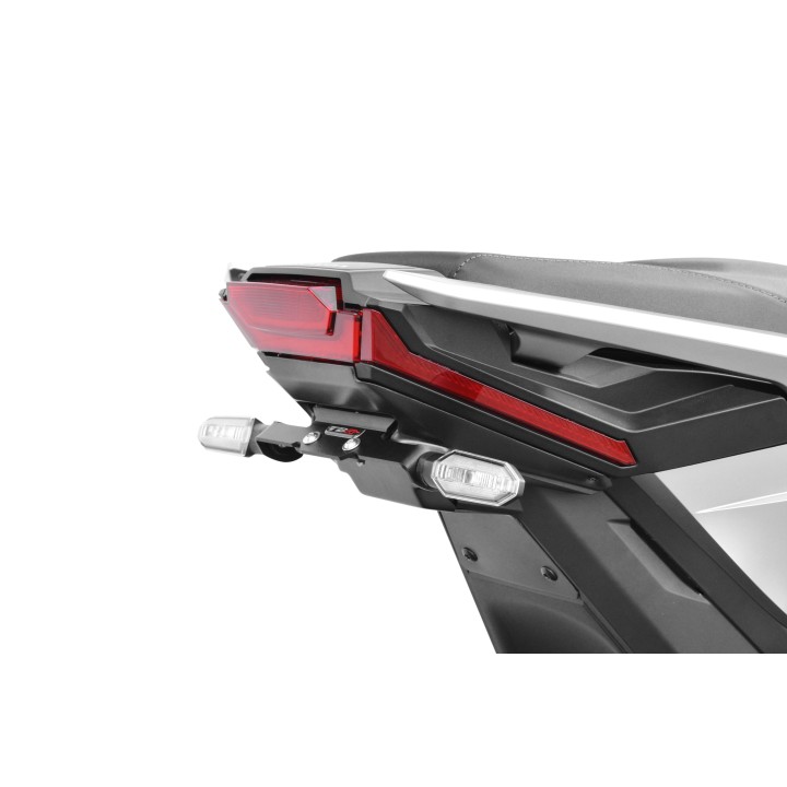 SUPPORT PLAQUE DEPORTE + GB / HONDA XADV (21-25) (ss clignotants)