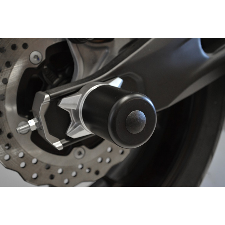 REAR WHEEL AXLE PROTECTION FOR RIDINGSCHOOL KIT FOR YAMAHA MT-07 (14-20)