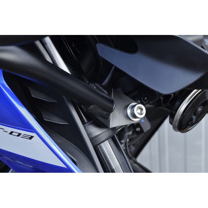 SIDE PROTECTIONS FOR RIDINGSCHOOL KIT FOR YAMAHA MT-03 (20-23)