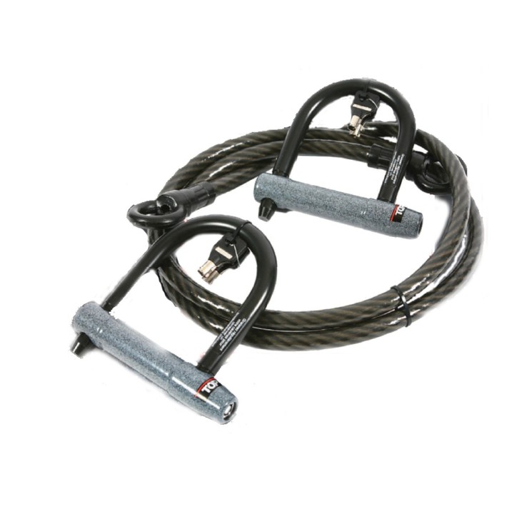 MULTIFONCTION CABLE 5m + 2 U LOCK