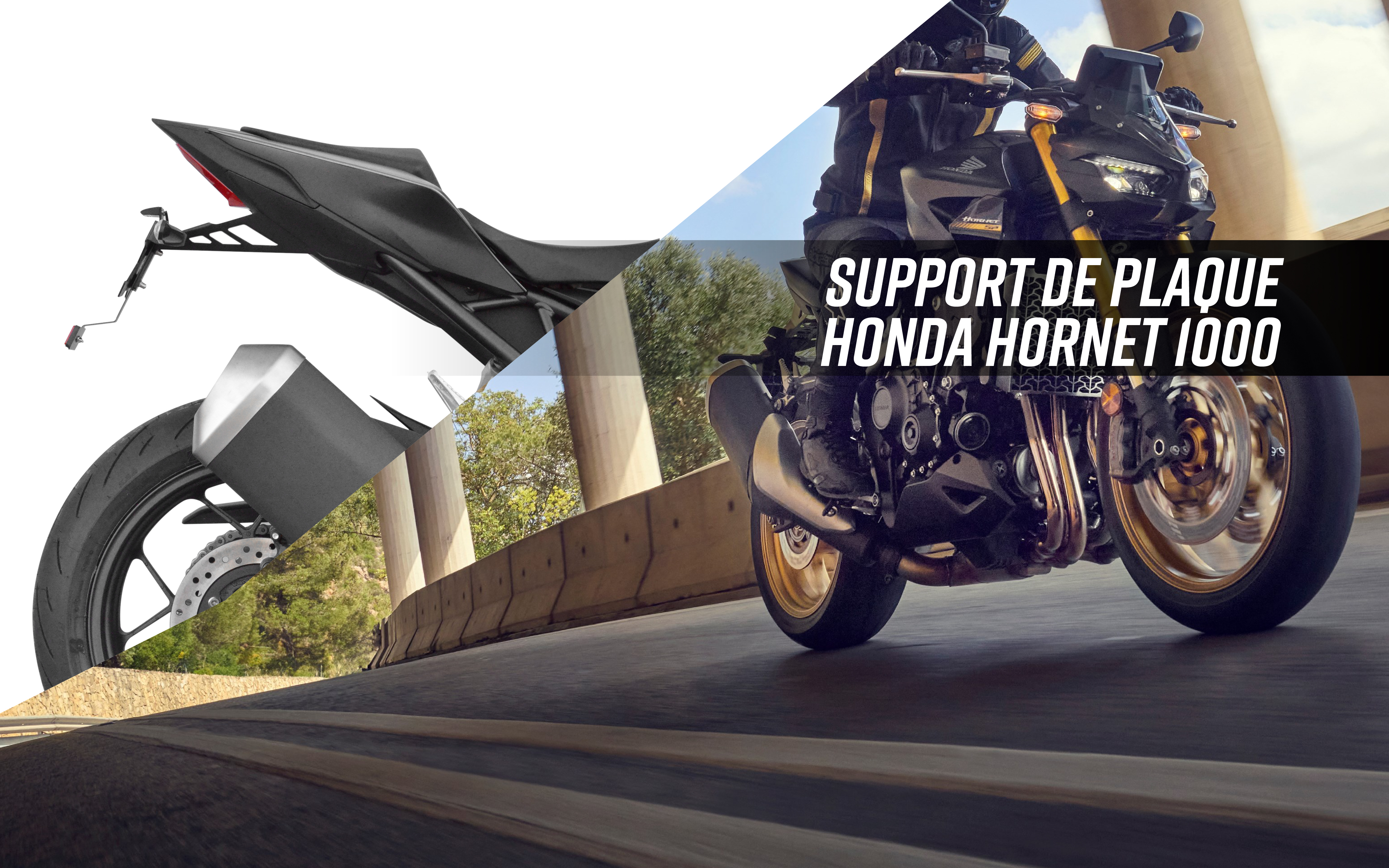 Honda Hornet 1000 Support de plaque