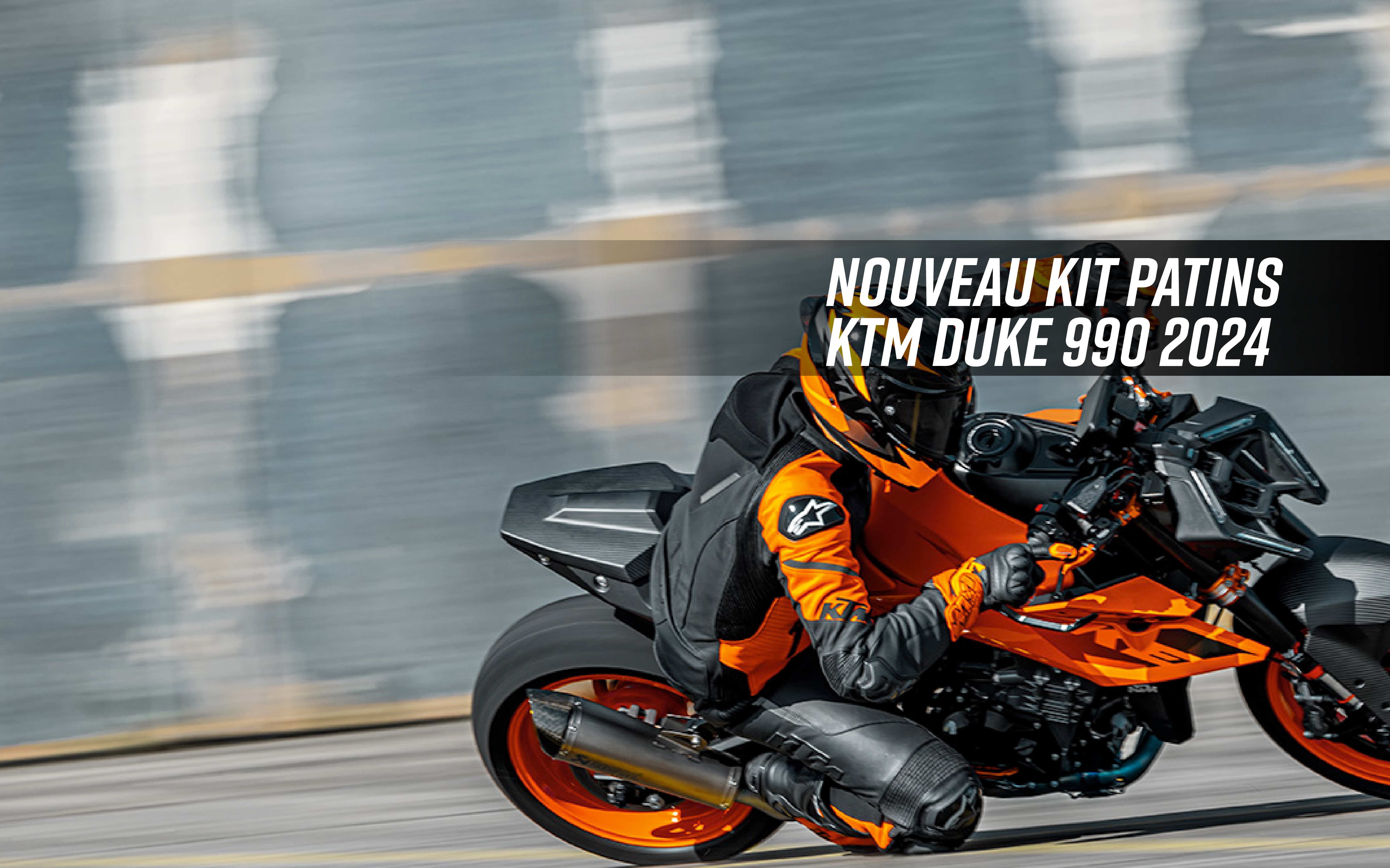 KTM 990 DUKE KIT PATINS