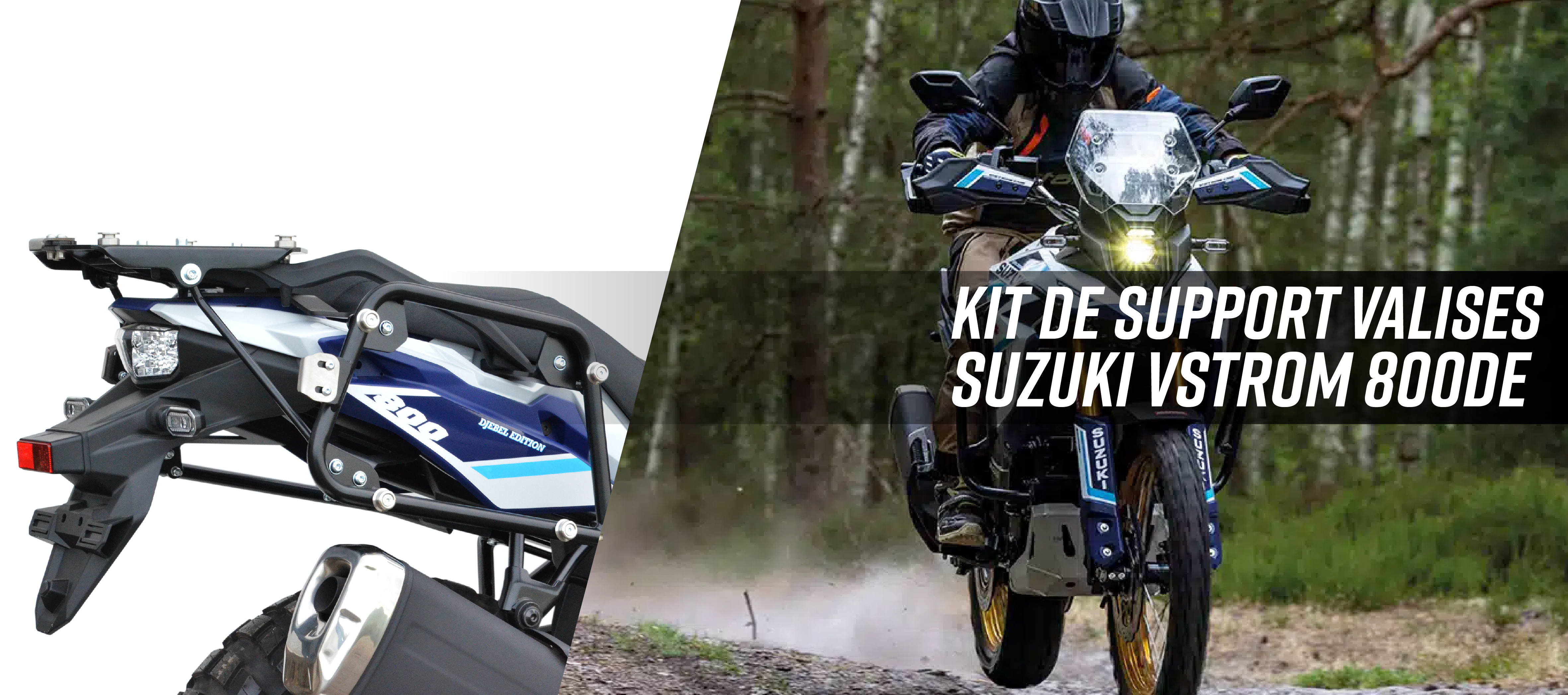 SUZUKI VTROM 800 DE SUPPORT VALISES